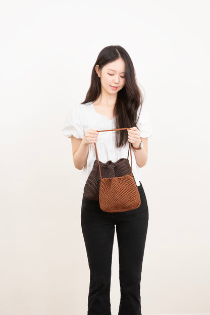 Slim Leather Dumpling Pouch | Pattern ONLY