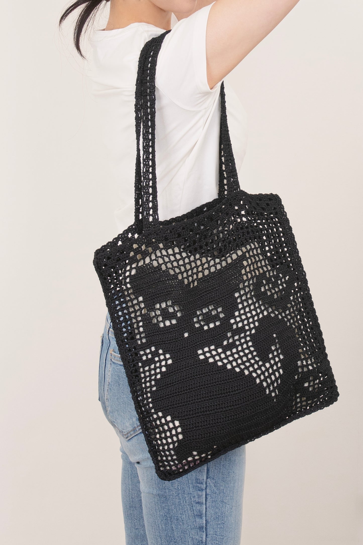 Muse Pattern Net Bag - Kitty | Pattern ONLY