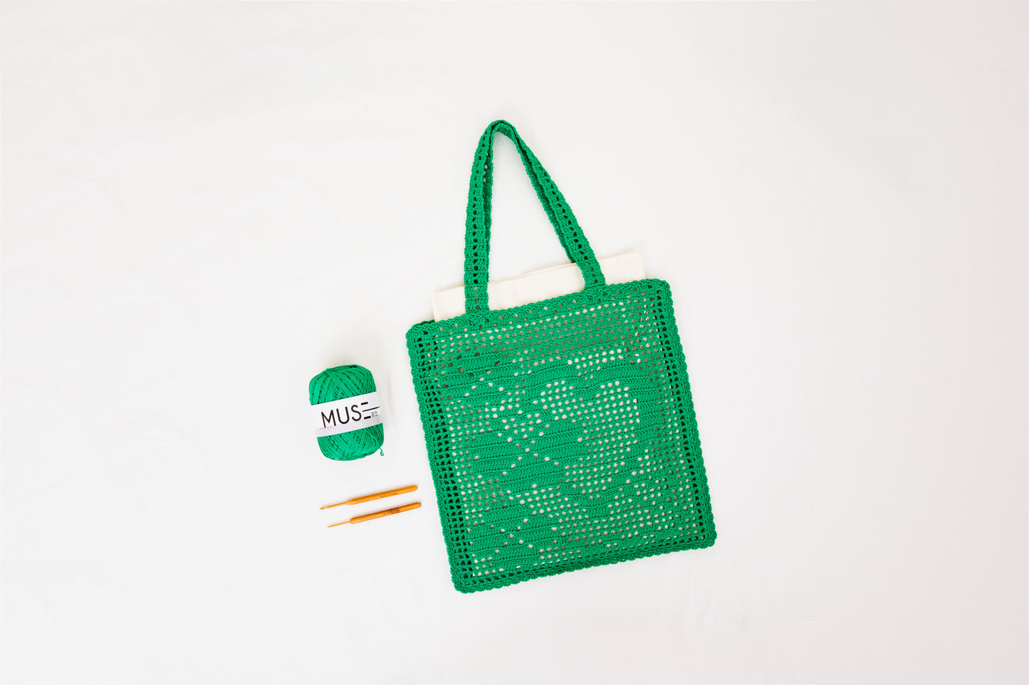 Muse Pattern Net Bag - Clover | Pattern ONLY