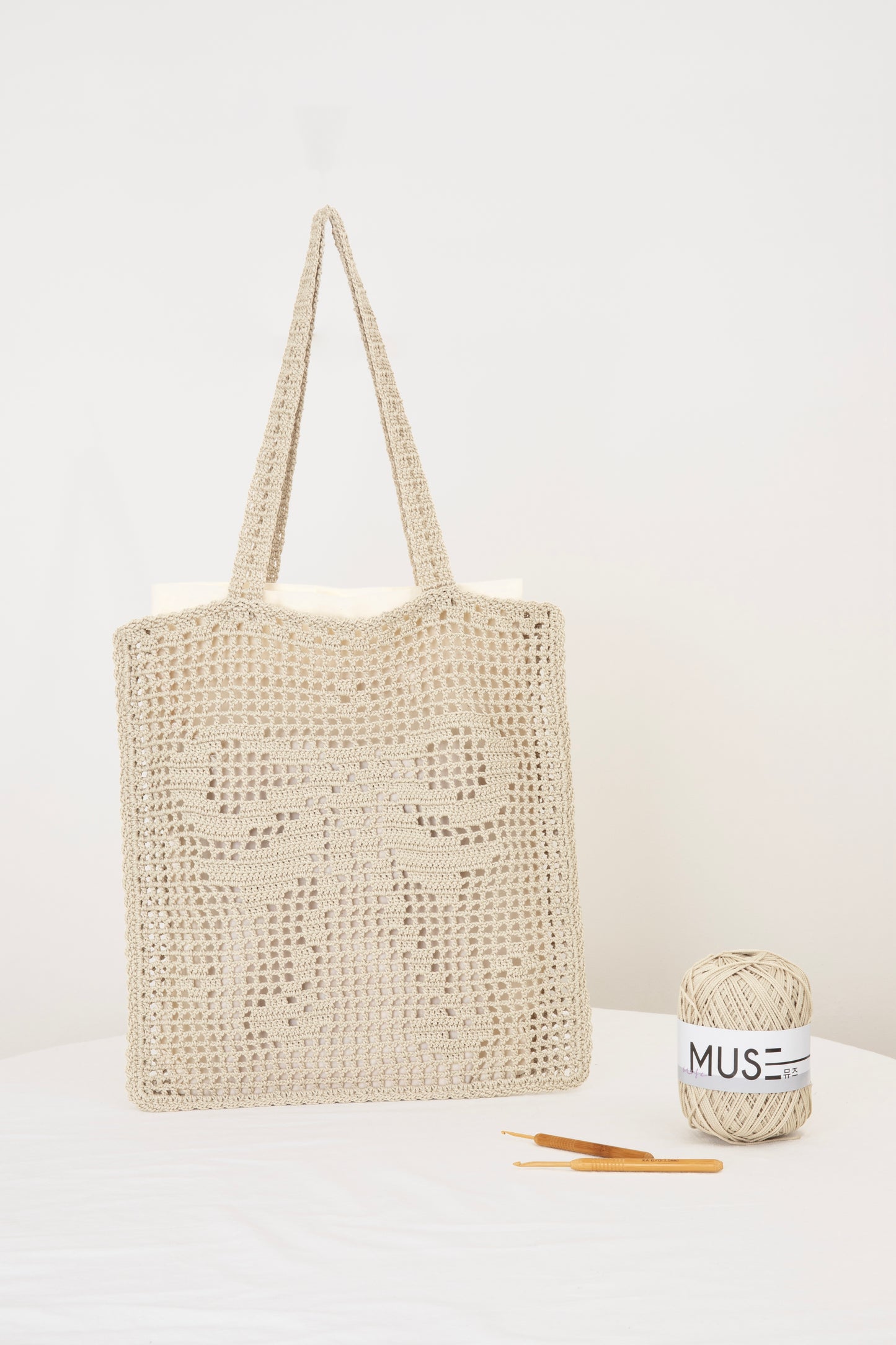 Muse Pattern Net Bag - Ribbon | Pattern ONLY