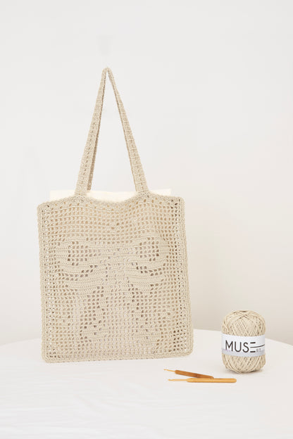 Muse Pattern Net Bag - Ribbon | Pattern ONLY